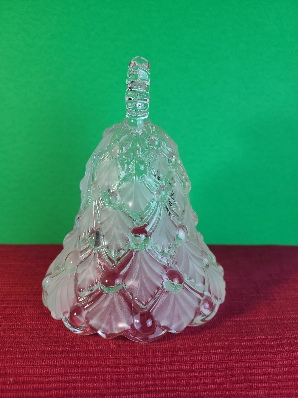 Mikasa Winter Dreams Crystal Christmas Bell Made In Germany